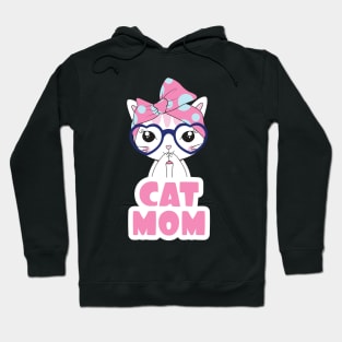 Cute Cat Mom Hoodie